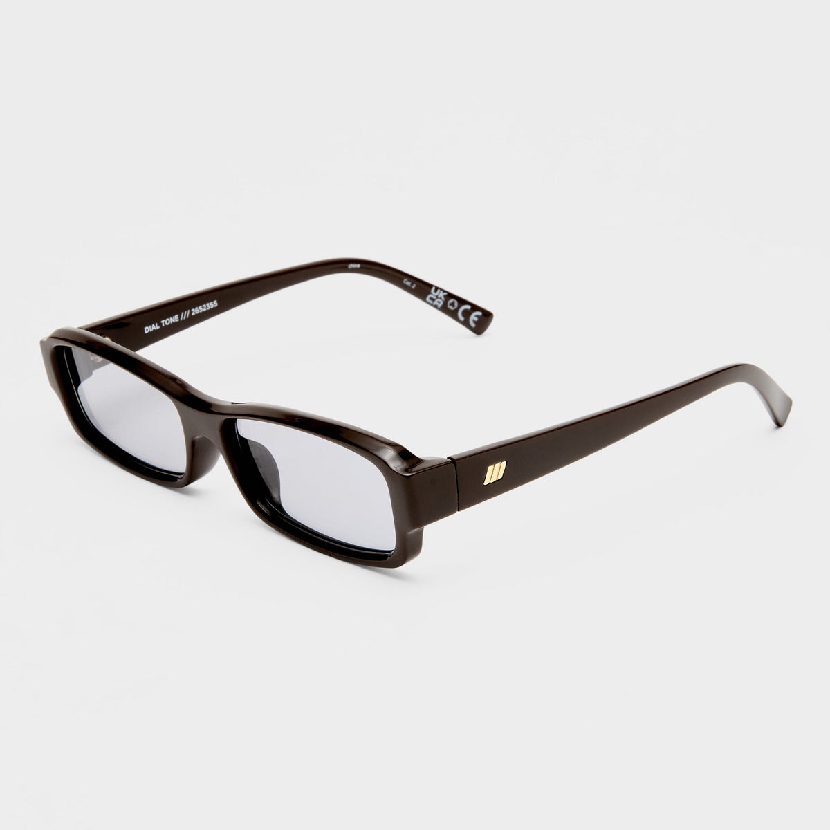 Le Specs Womens Dial Tone Sunglasses - Dark Chocolate