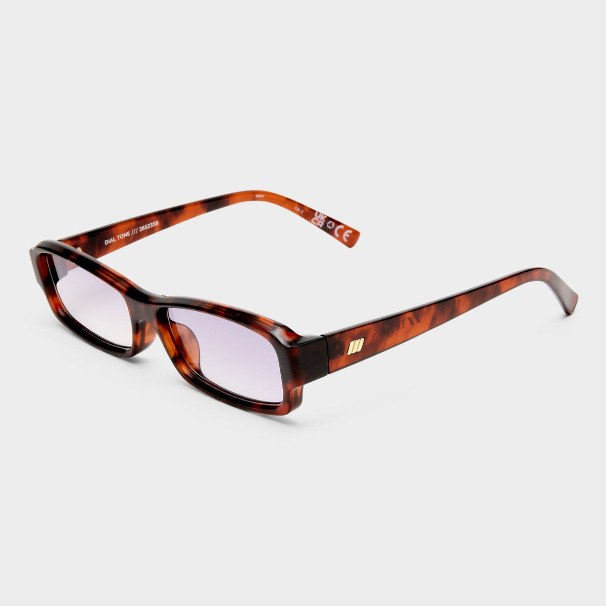 Le Specs Womens Dial Tone Sunglasses - Toffee Tort