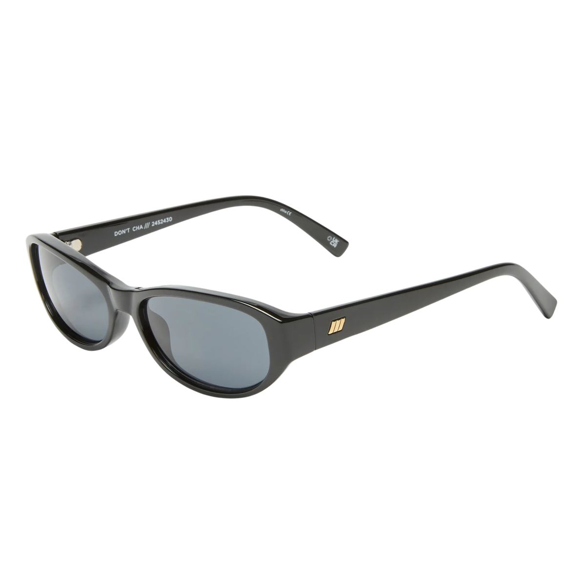 Womens Don't Cha Sunglasses- Black