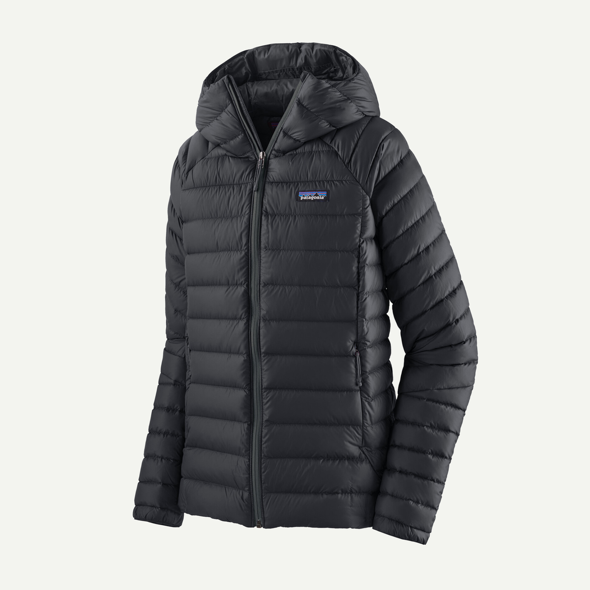 Patagonia Womens Down Sweater Hoody- Black