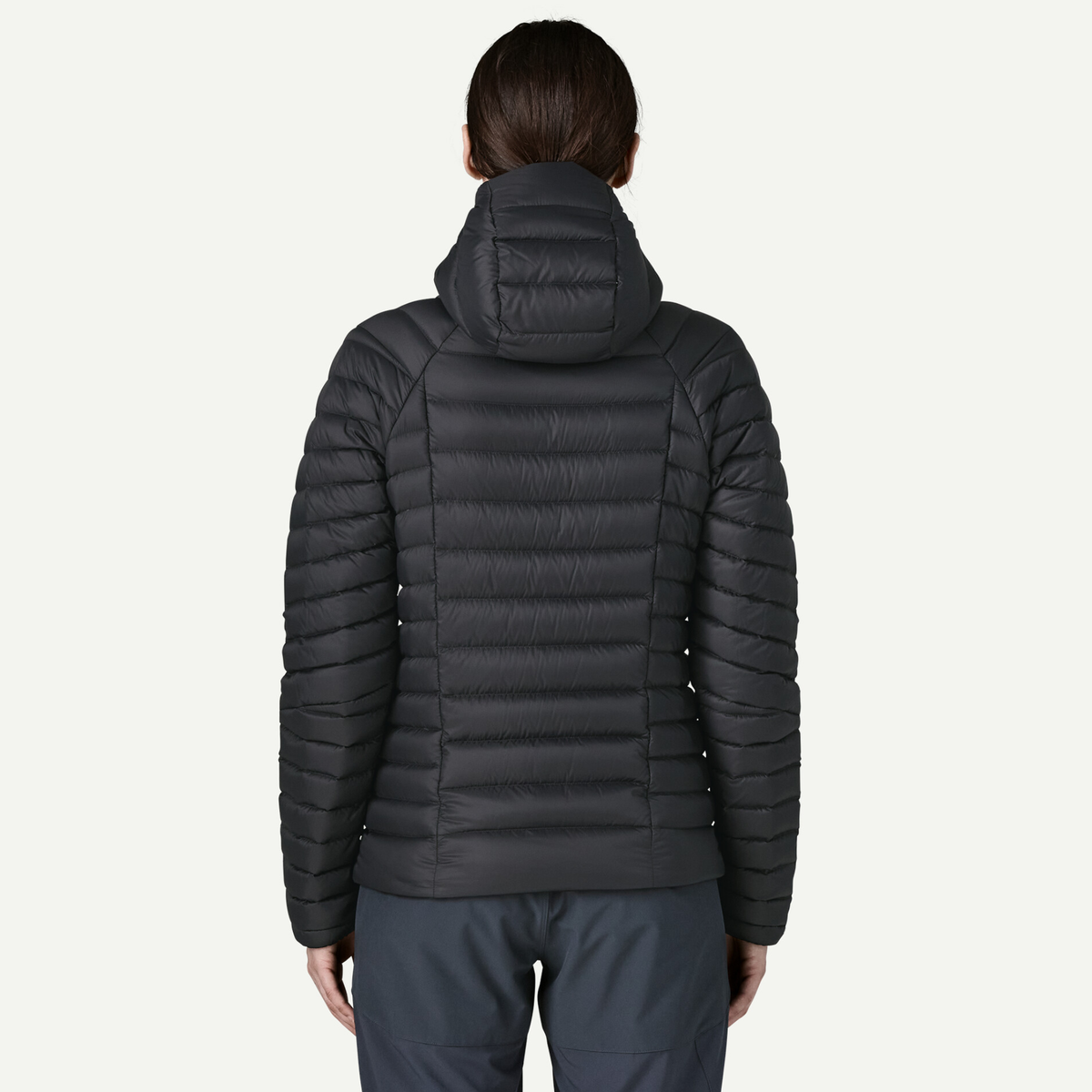 Patagonia Womens Down Sweater Hoody- Black