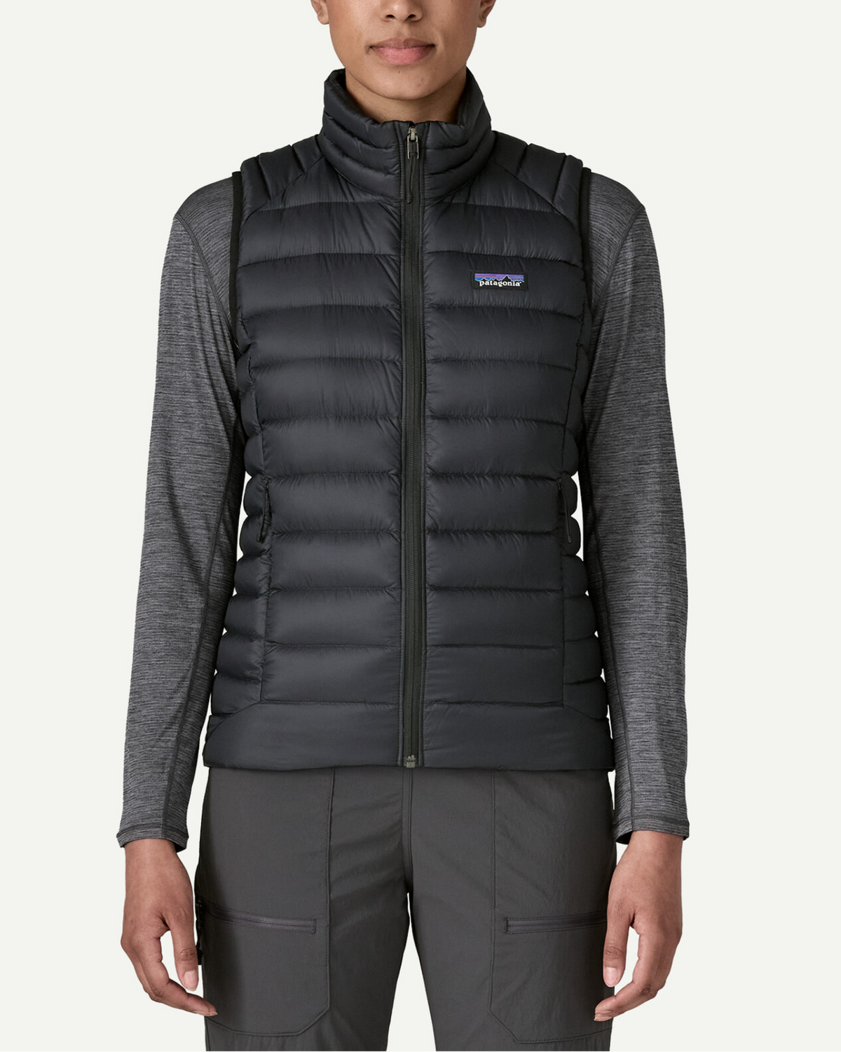 Patagonia Womens Down Sweater Vest- Black