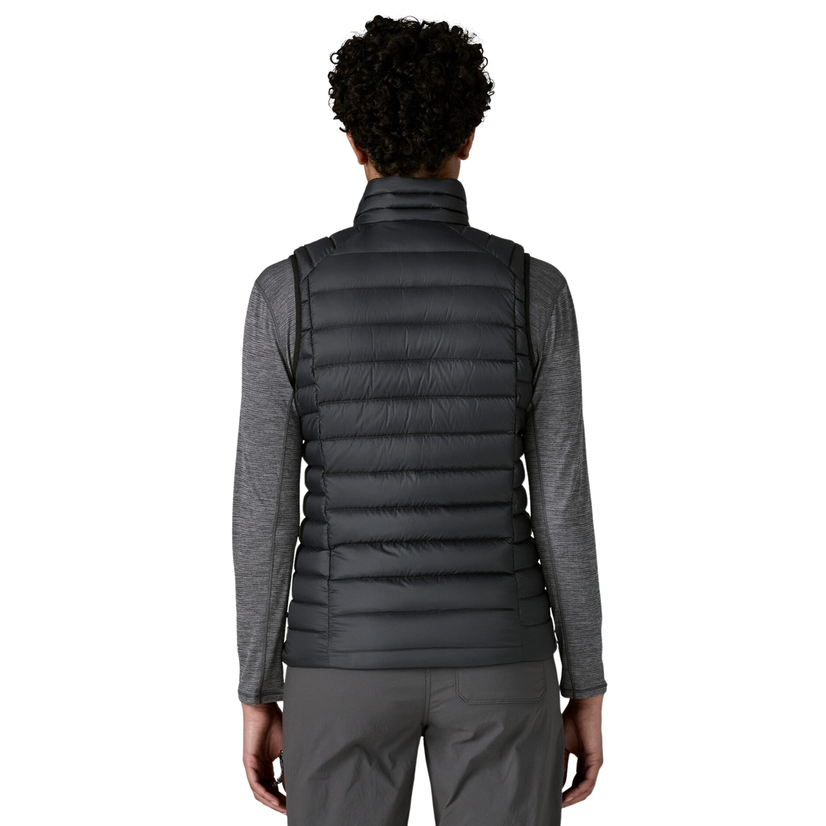 Patagonia Womens Down Sweater Vest- Black