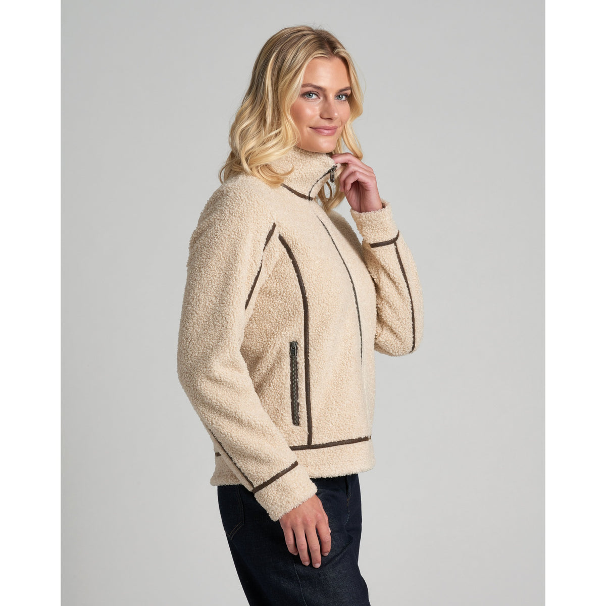 Kuhl Womens Durango Sherpa Jacket - Natural