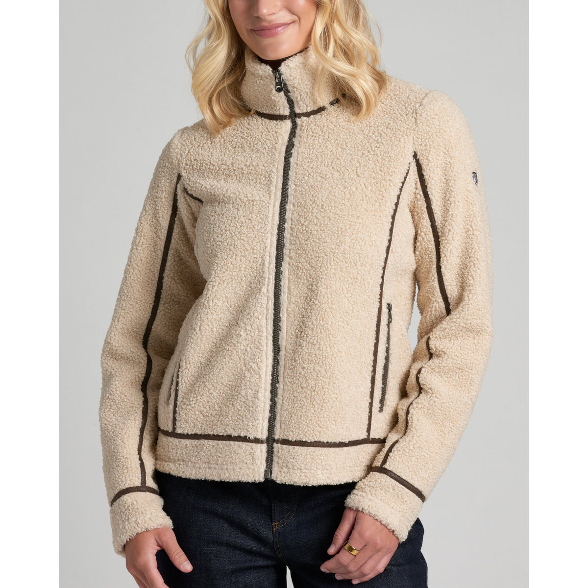 Kuhl Womens Durango Sherpa Jacket - Natural
