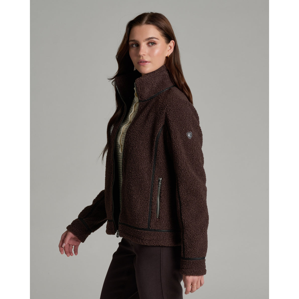 Kuhl Womens Durango Sherpa Jacket - French Roast