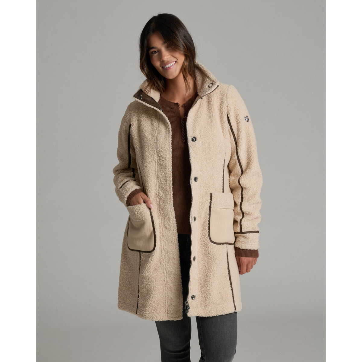 Kuhl Womens Durango Sherpa Long - Natural