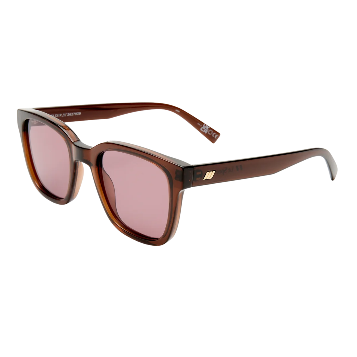 Le Specs Womens Elixer Sunglasses-Dark Chocolate