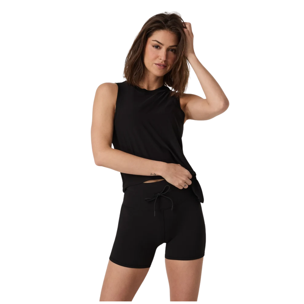 Vuori Womens Energy Top Long- Black