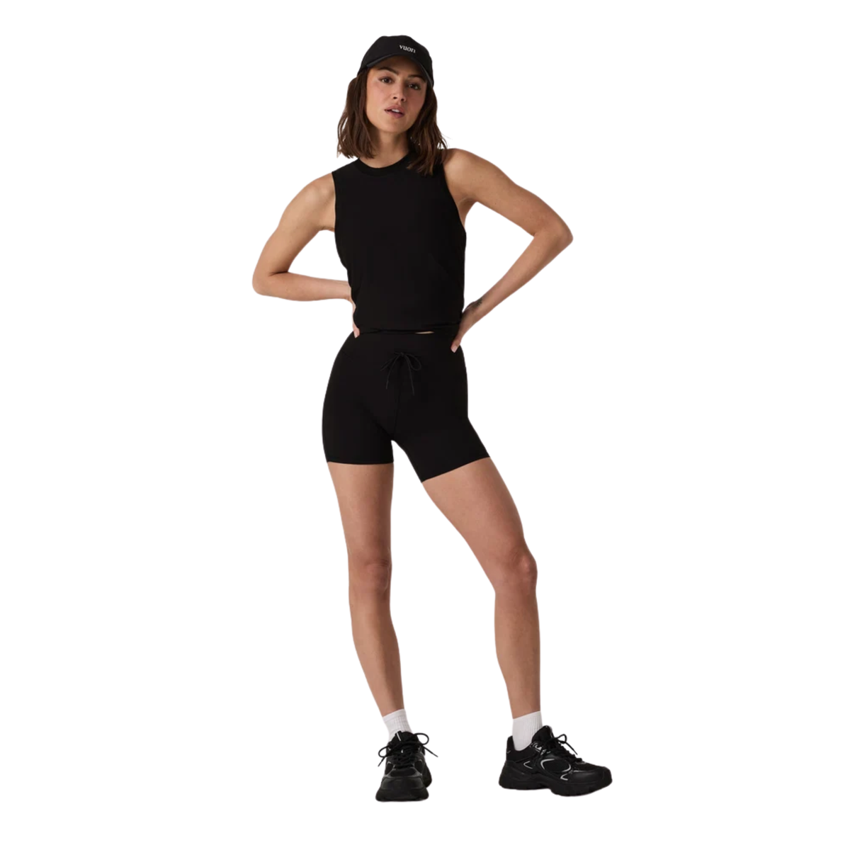 Vuori Womens Energy Top Long- Black
