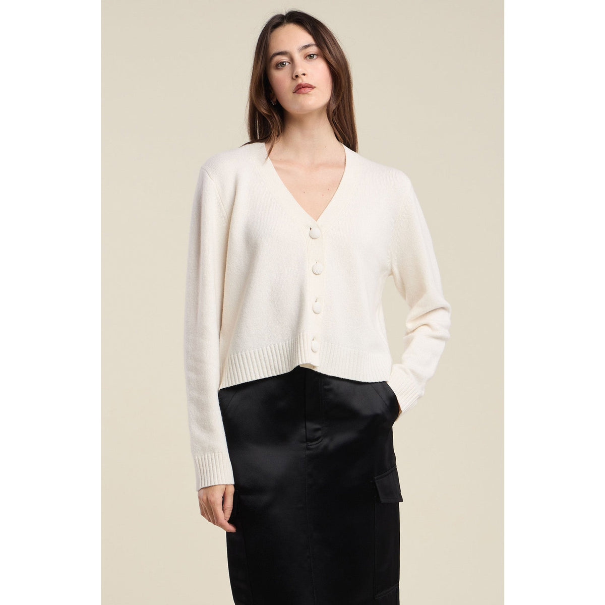 Velvet Womens Etna Cardigan - Milk
