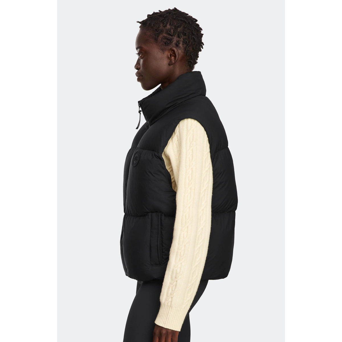 Canada Goose Womens Fallon Puffer Vest - TD - 9061_Black - Noir