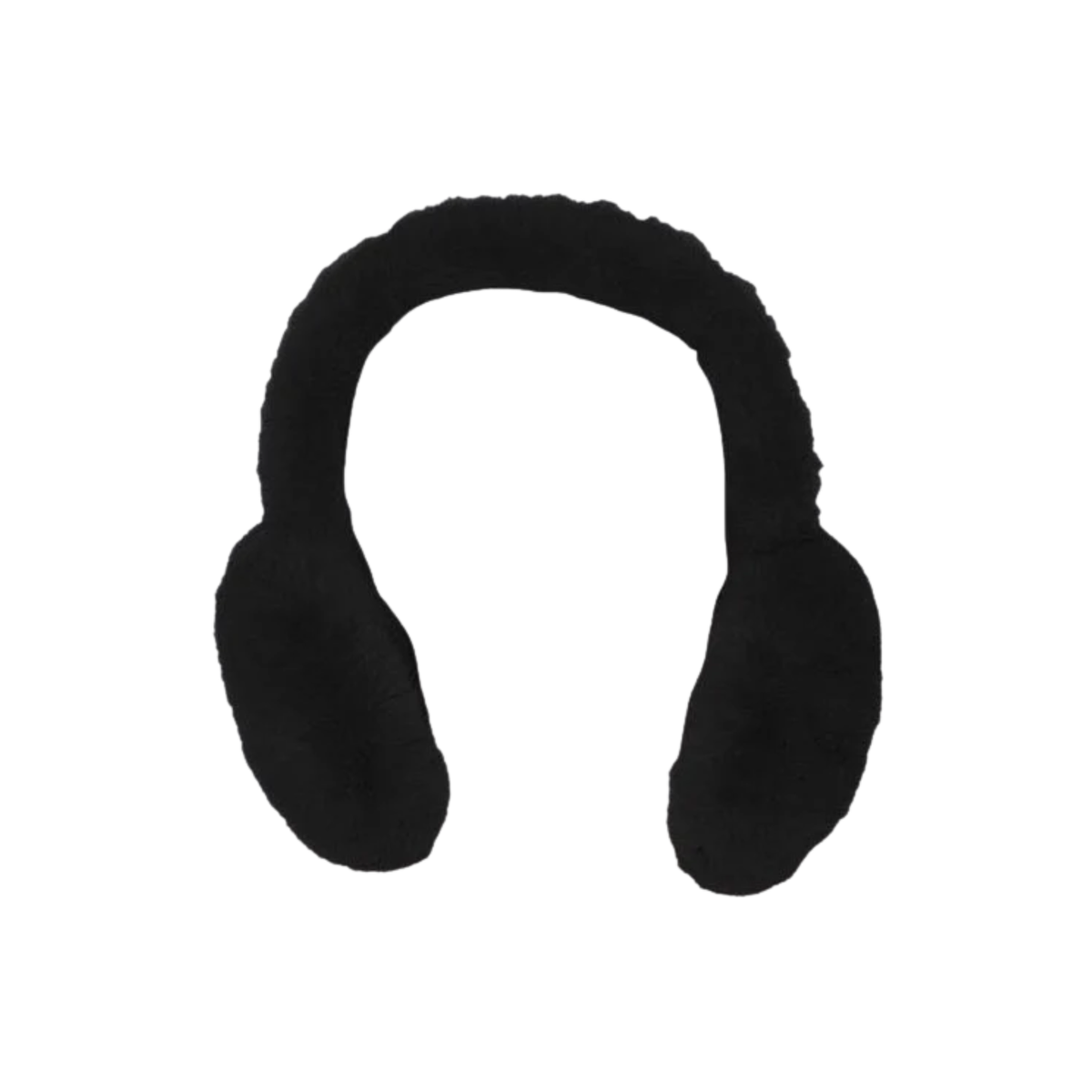 Hat Attack Womens Faux Fur Earmuff-Black 