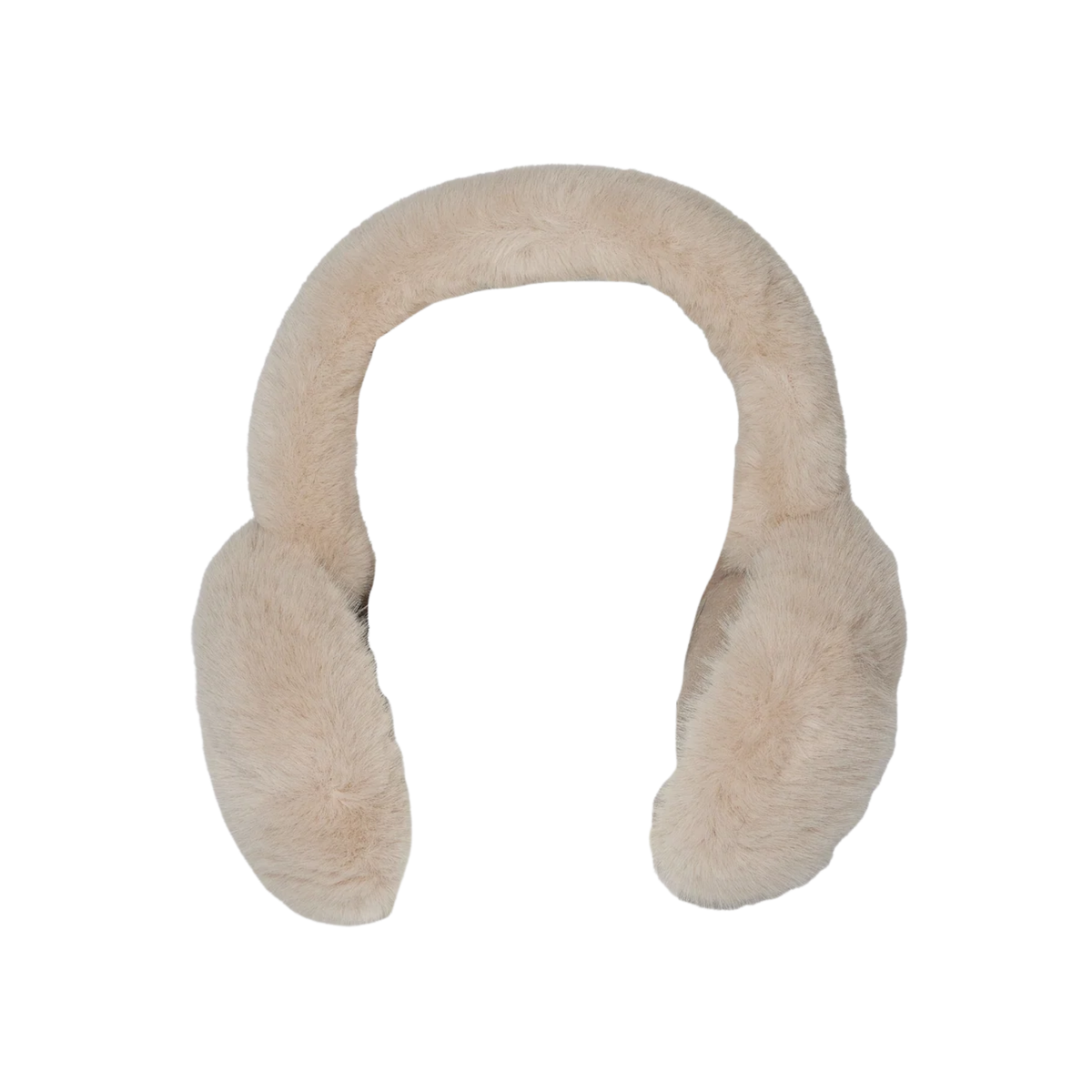 Hat Attack Womens Faux Fur Earmuff-Natural Beige 