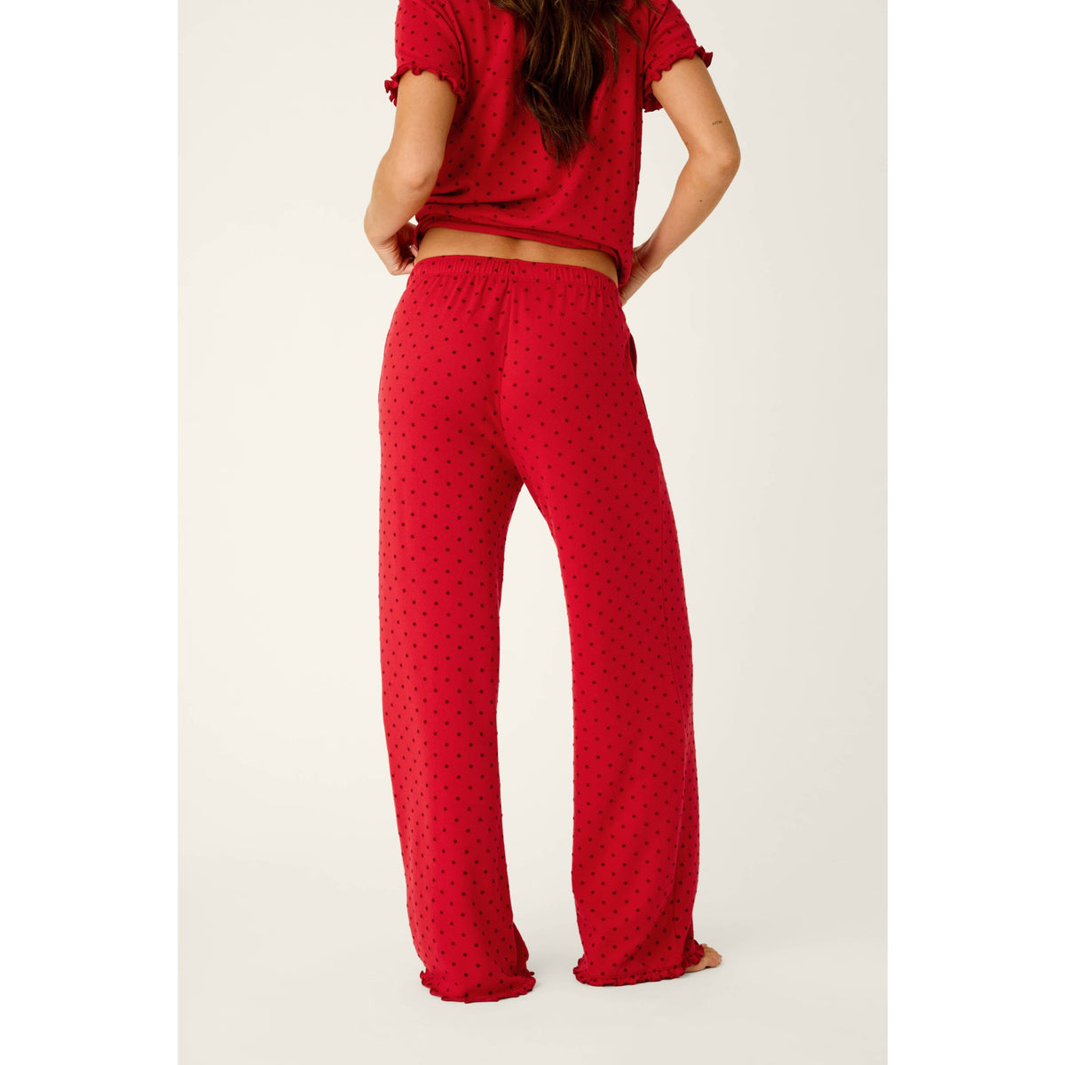 Pj Salvage Womens Femme De Noel Pant - Lipstick
