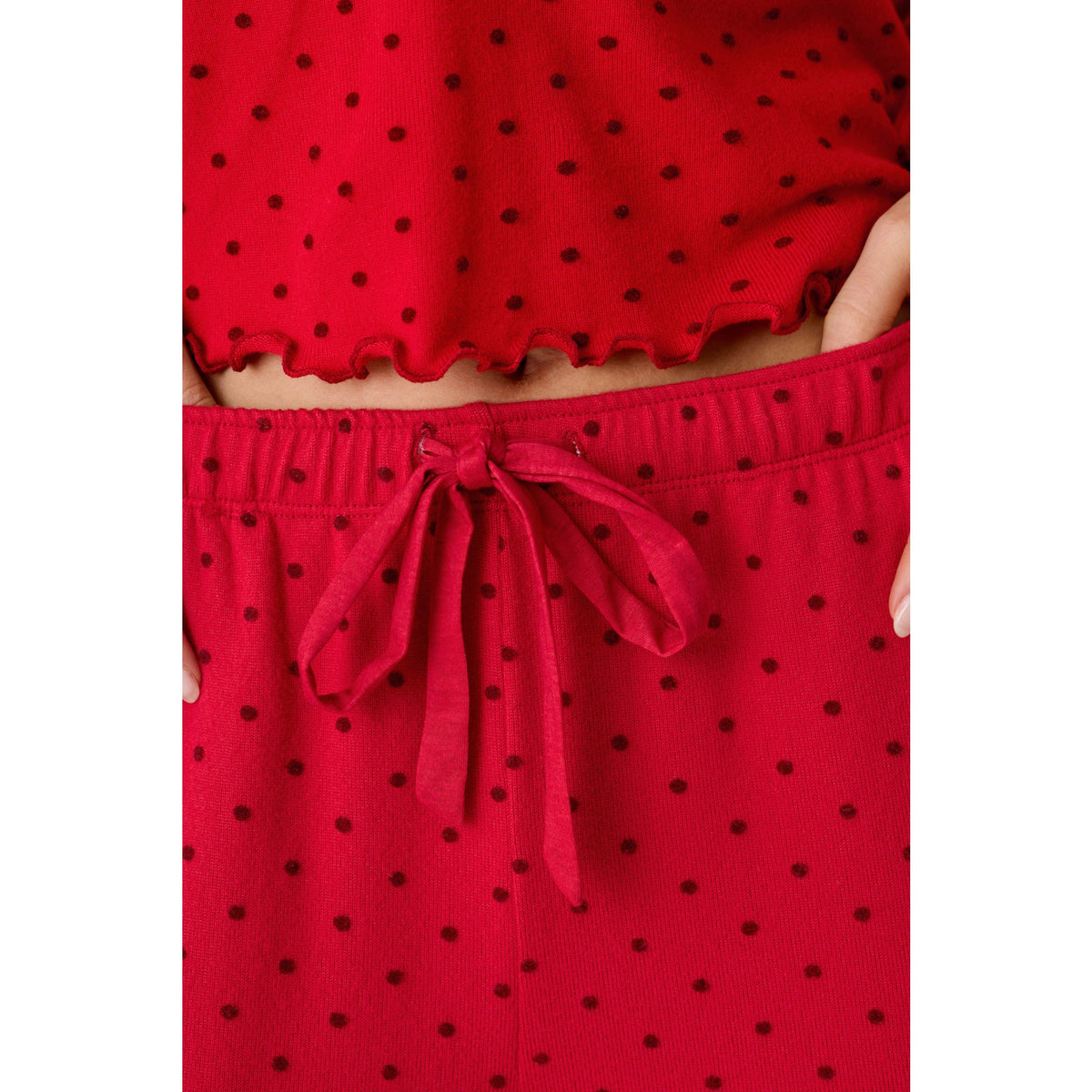 Pj Salvage Womens Femme De Noel Pant - Lipstick