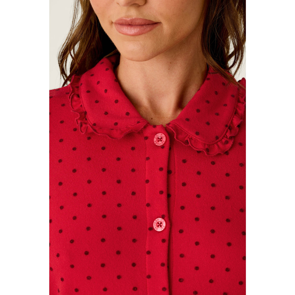 Pj Salvage Womens Femme De Noel S/S Tee - Lipstick