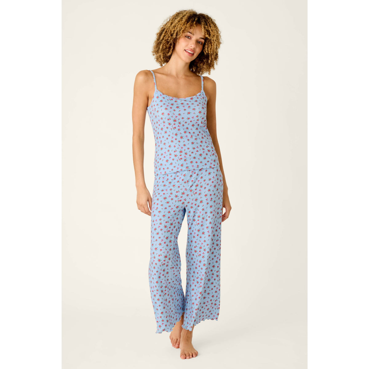 Pj Salvage Womens Festive Florals Cami - Skyride