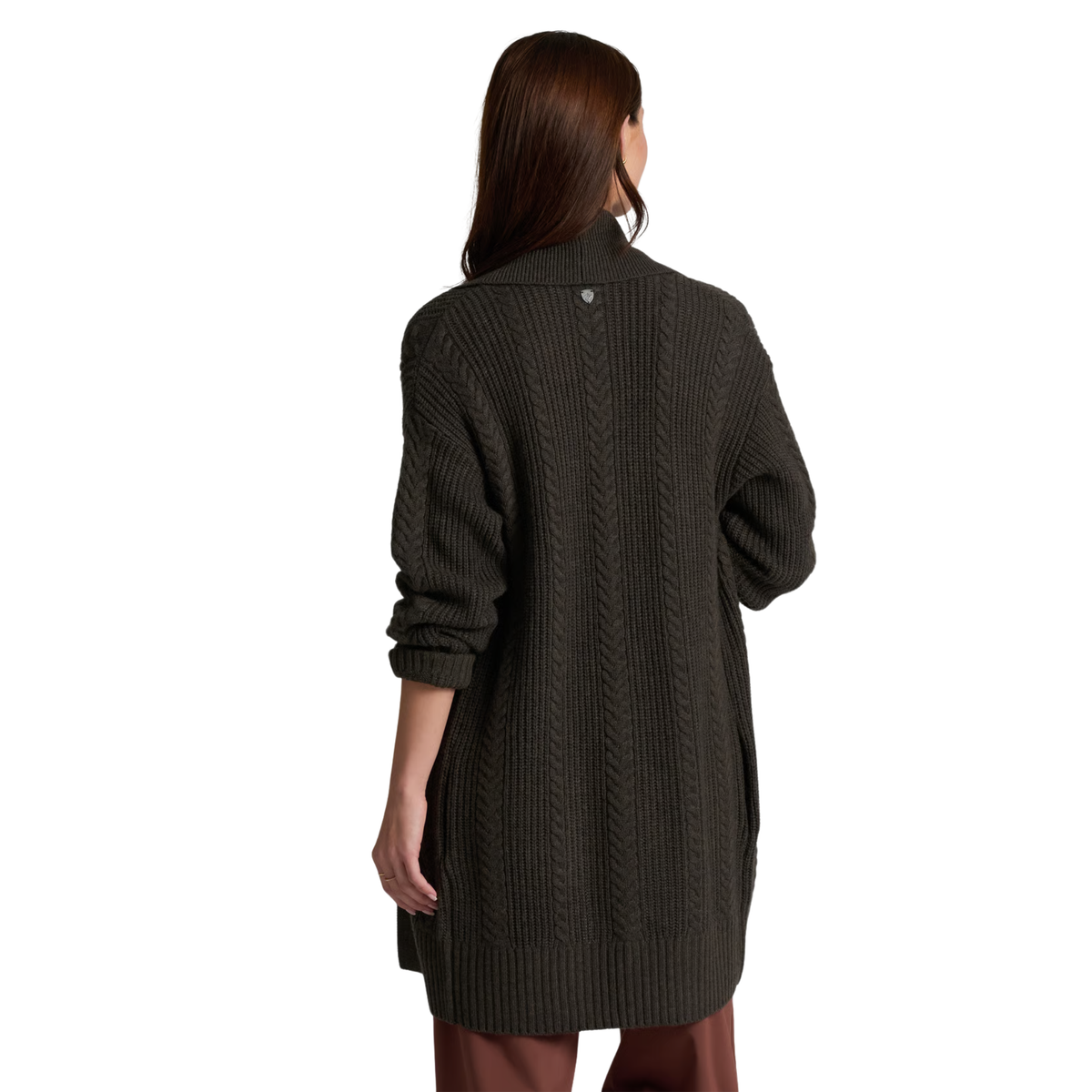 Kuhl Womens Fireside Cardigan-Charcoal