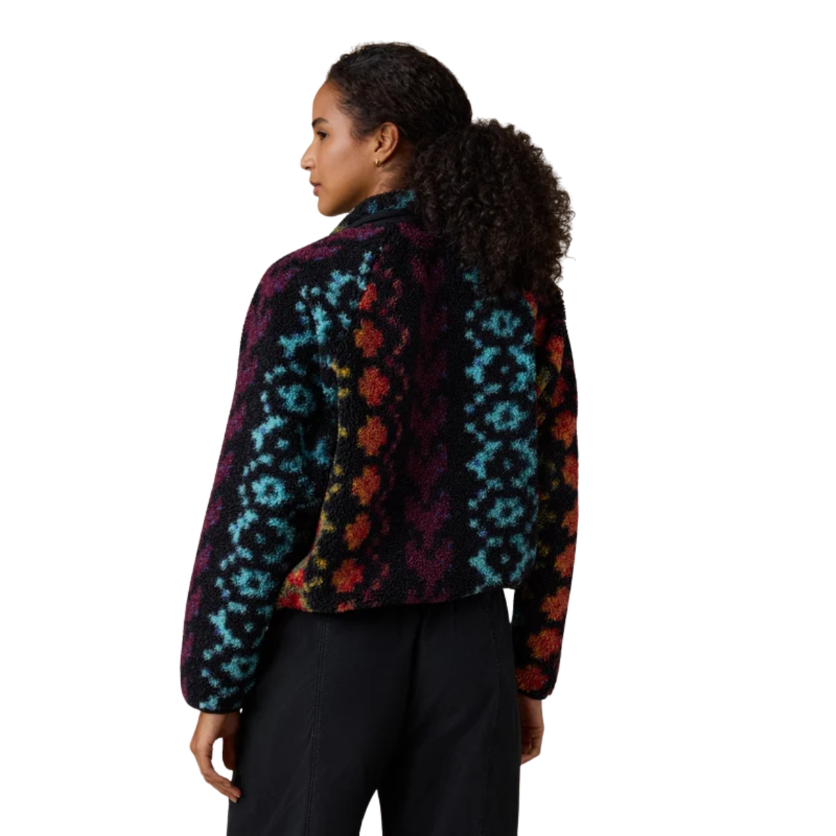 Faherty Womens Fireside Fleece Pullover-harbor lights
