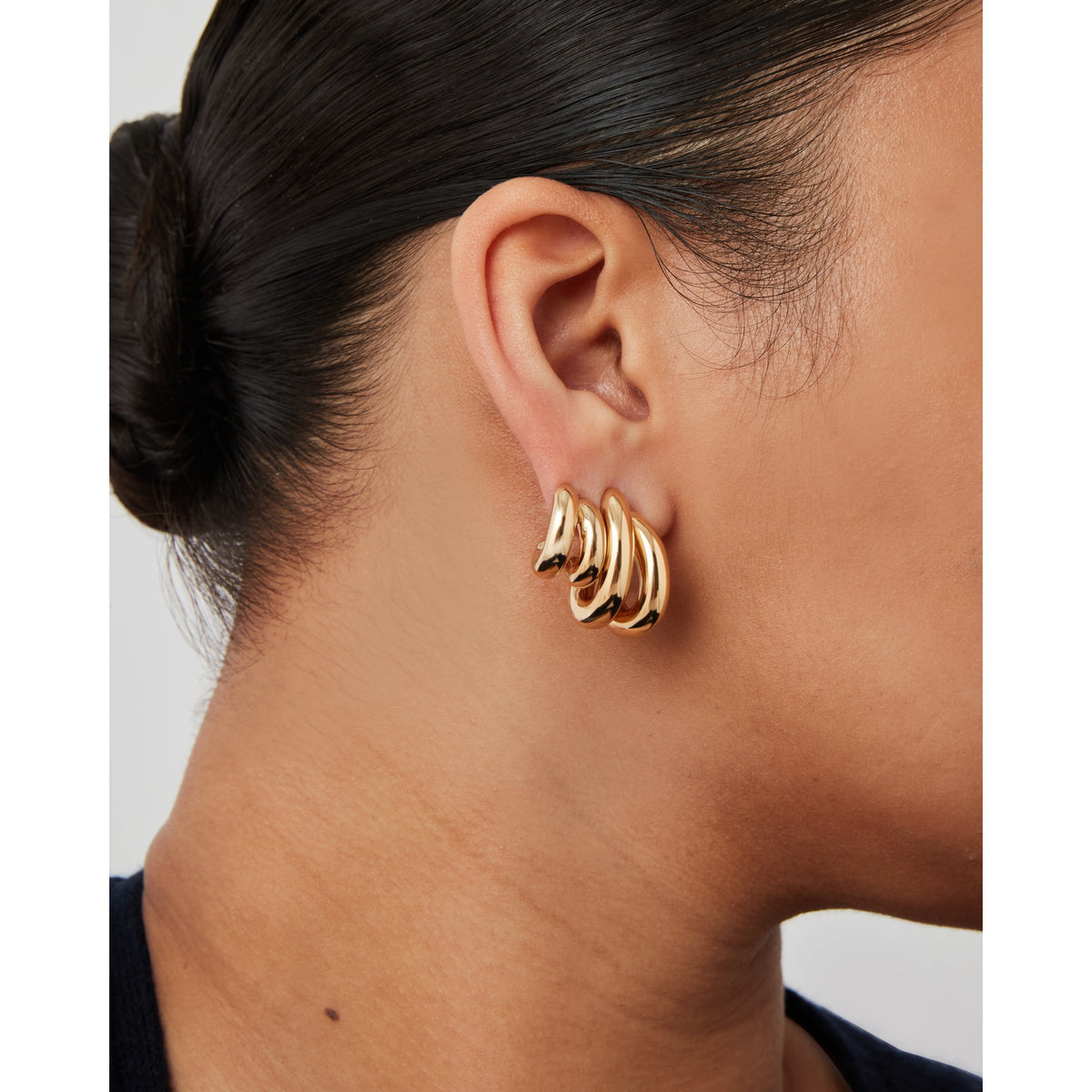 Jenny Bird Womens Florence Earring in Gold - Gold