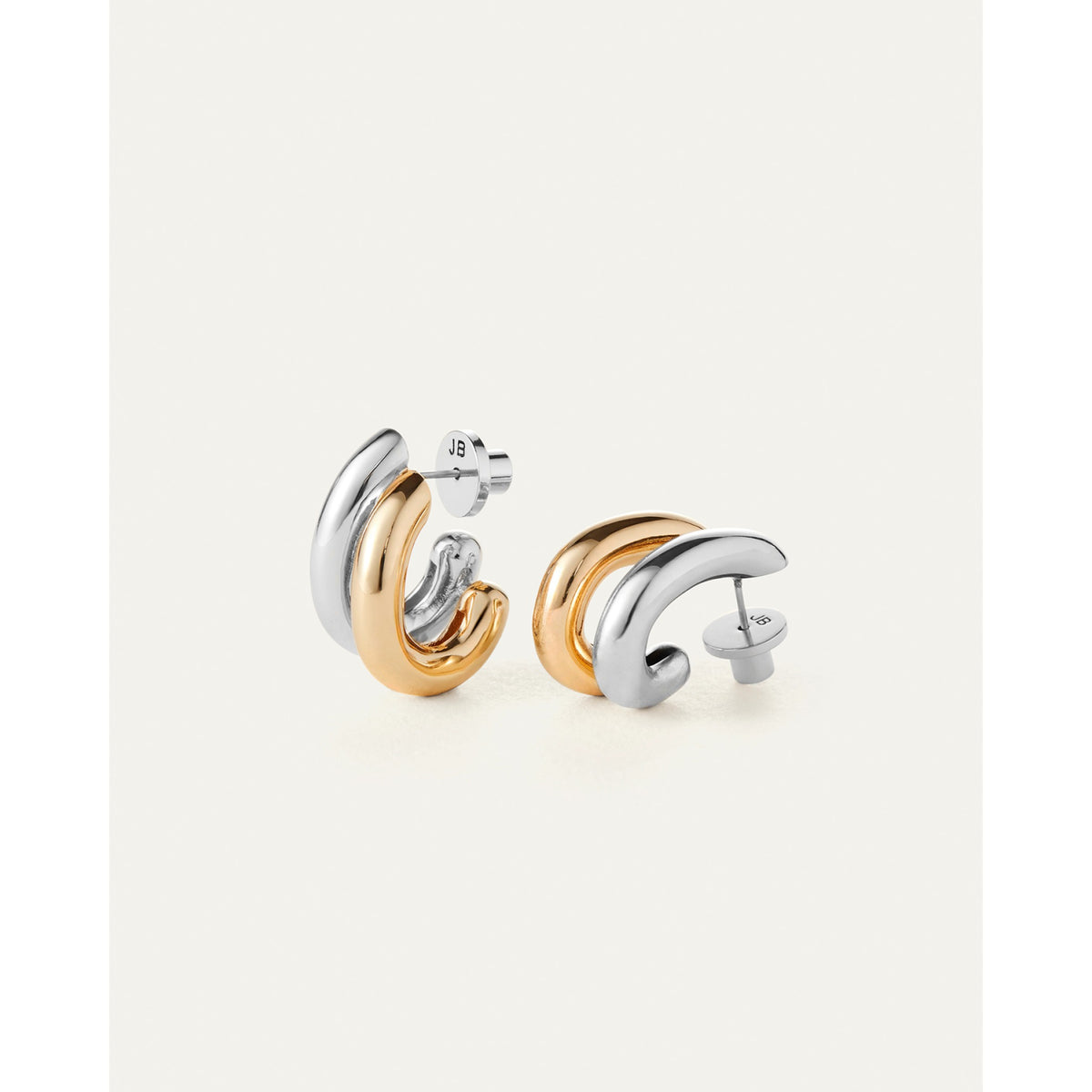 Jenny Bird Womens Florence Earring in Two Tone - Two-Tone