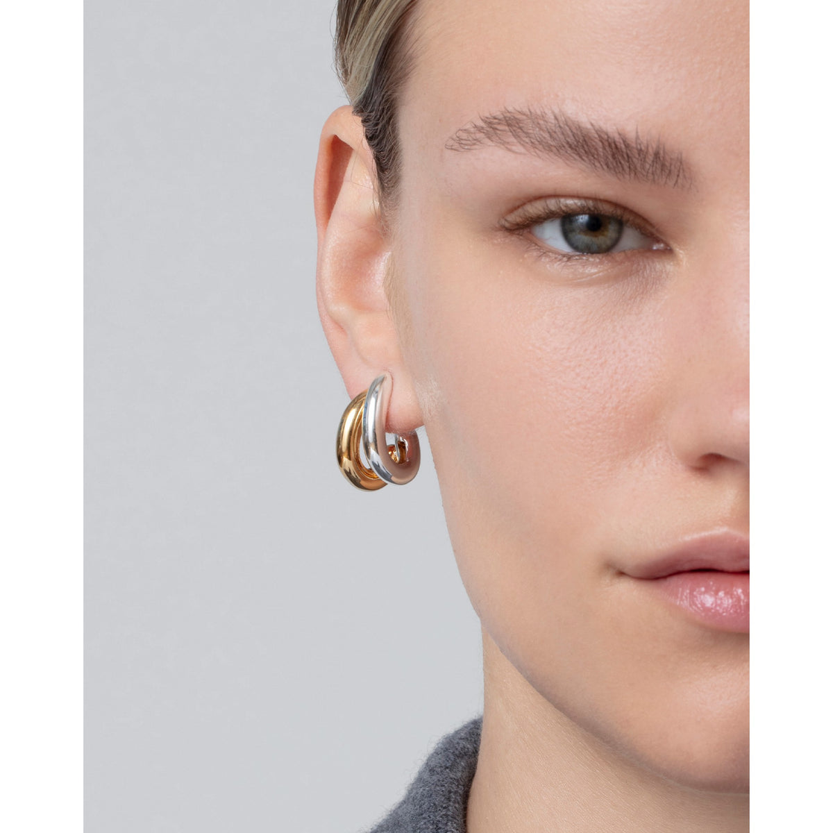 Jenny Bird Womens Florence Earring in Two Tone - Two-Tone