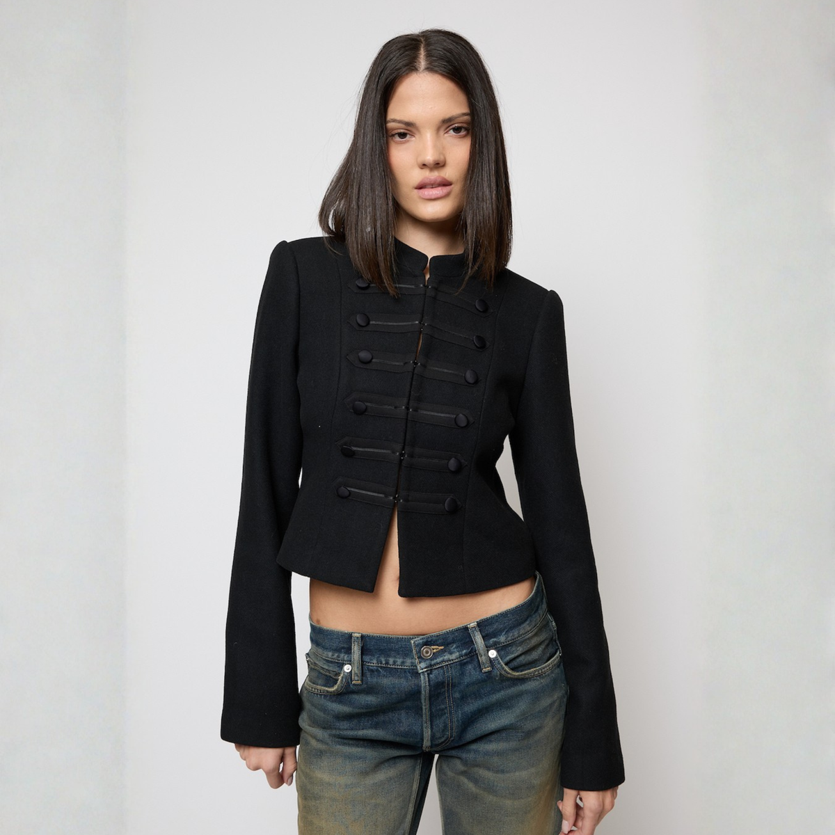 Eb Denim Womens Ford Jacket-Black