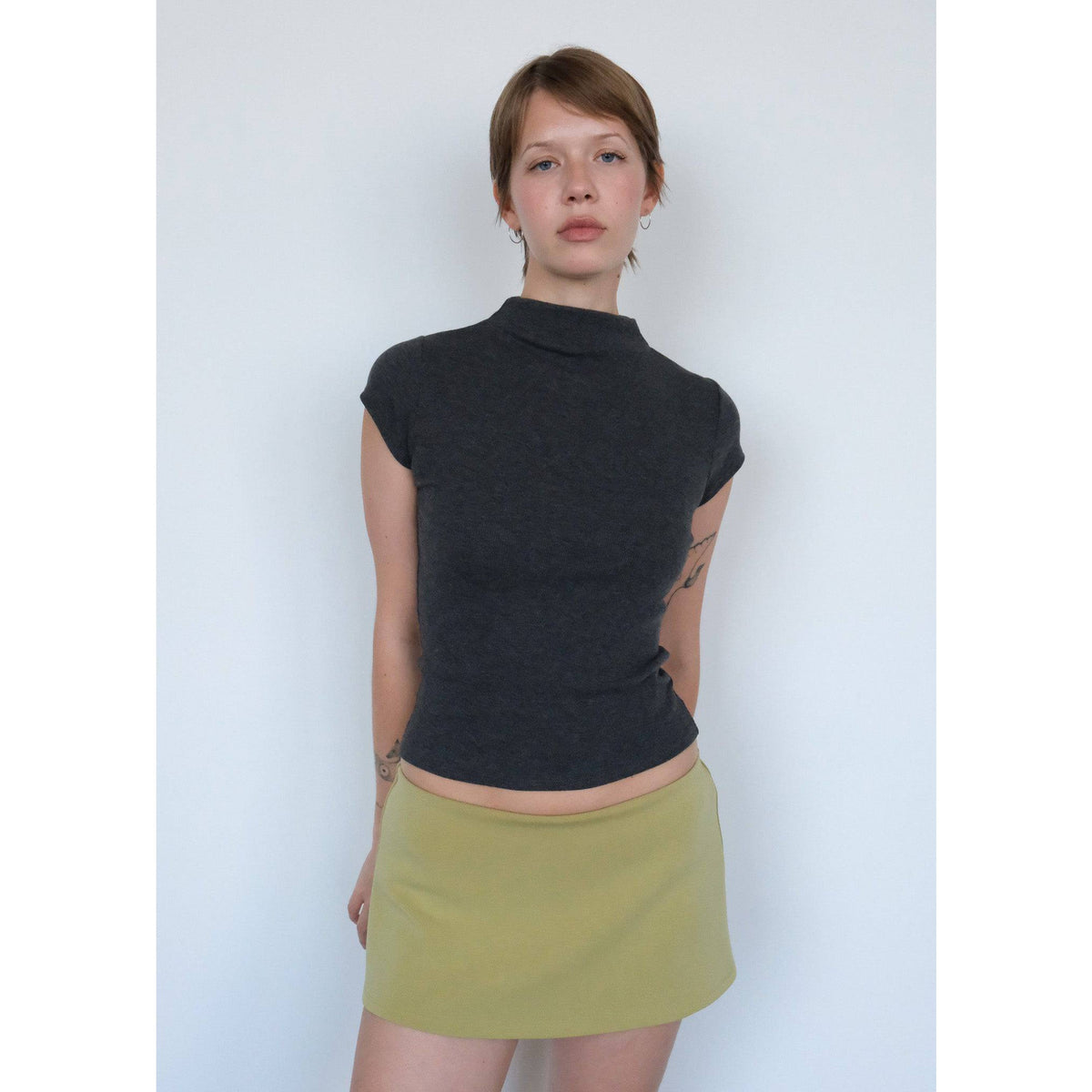 Geel Womens Gem Tee - Graphite