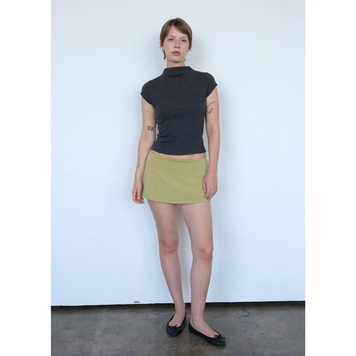 Geel Womens Gem Tee - Graphite