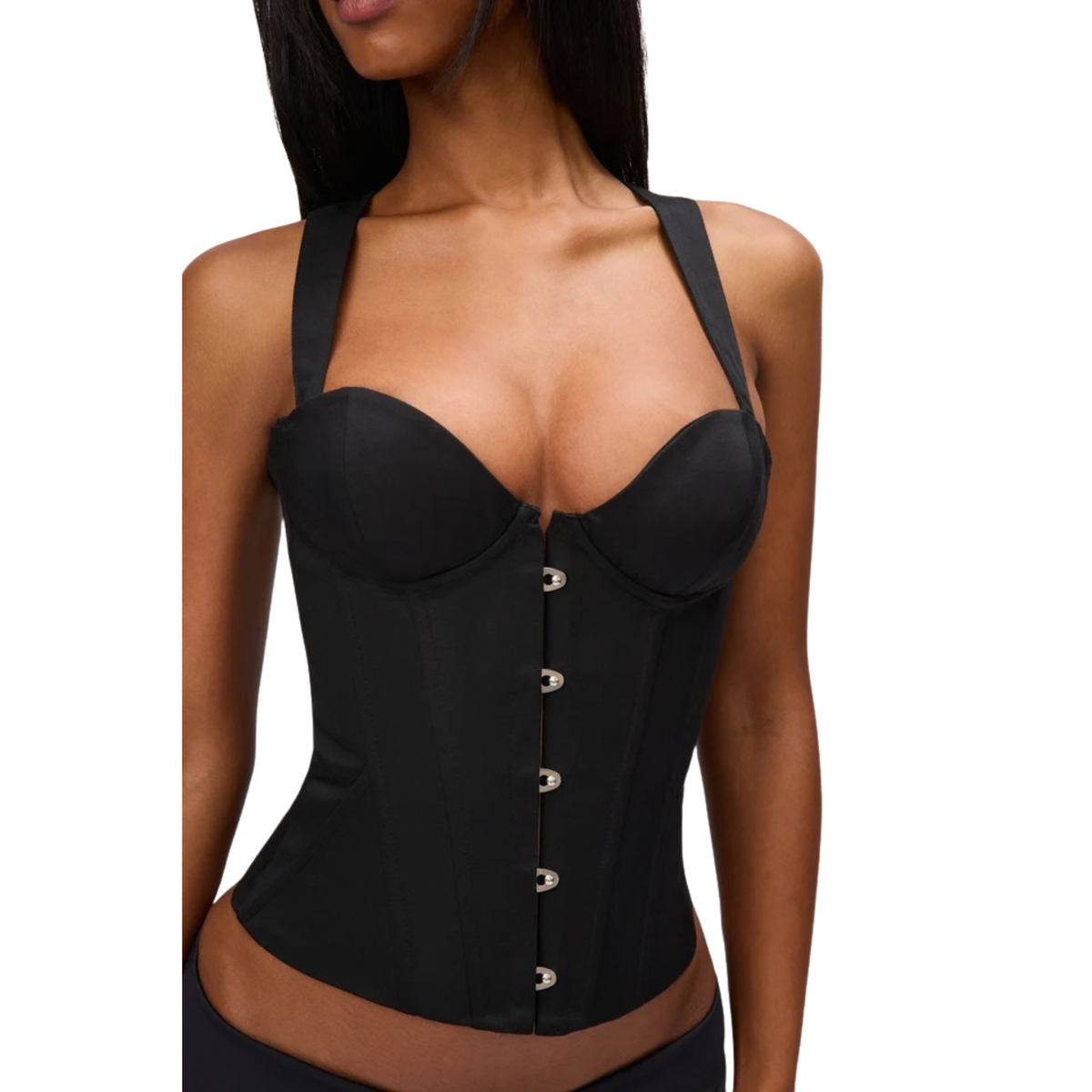 Guizio Womens Gia Corset-Black