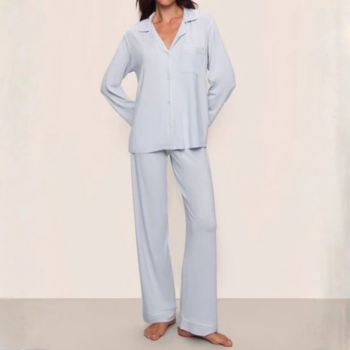 Womens Gisele Long PJ Set
