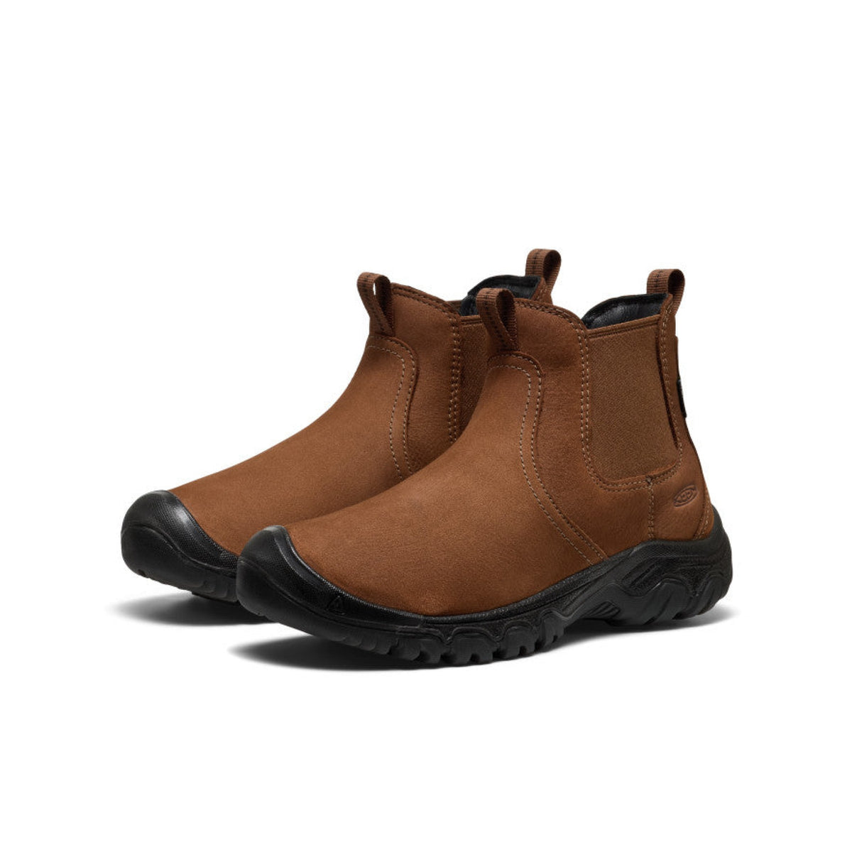Keen Womens Greta Chelsea II WP in Bison/Black