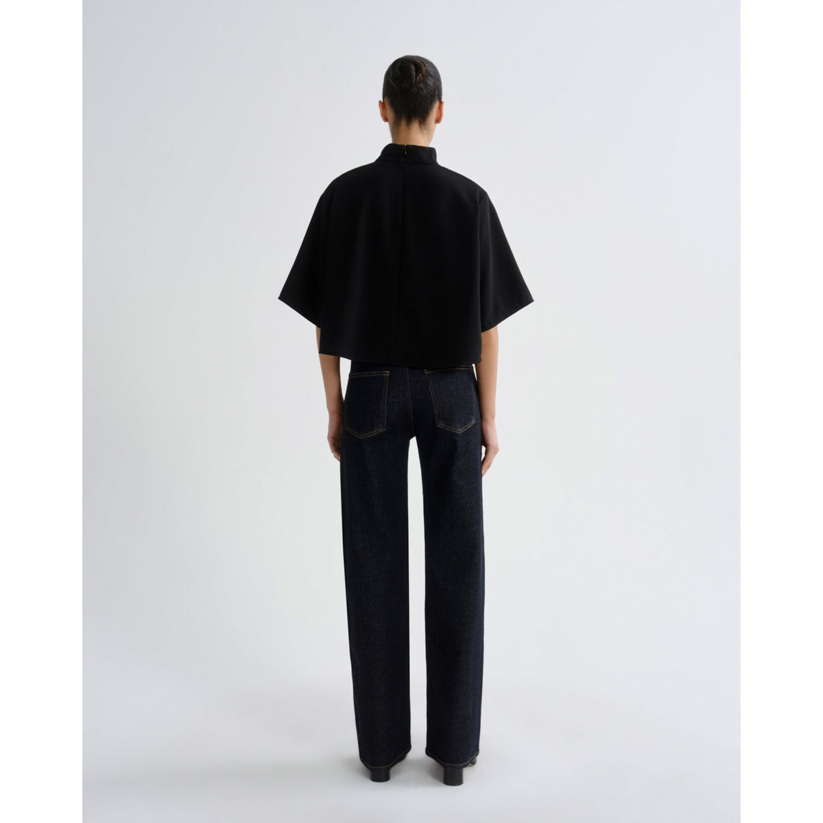 Agolde Womens Harper Jean M/R Relaxed Straight in Rinse