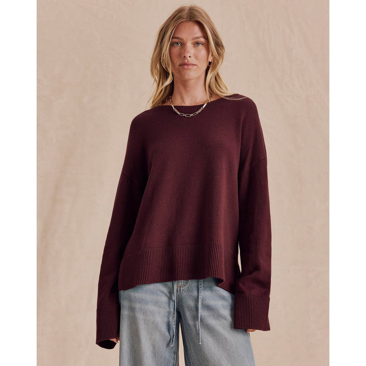 Splendid Womens Haven Crewneck Sweater