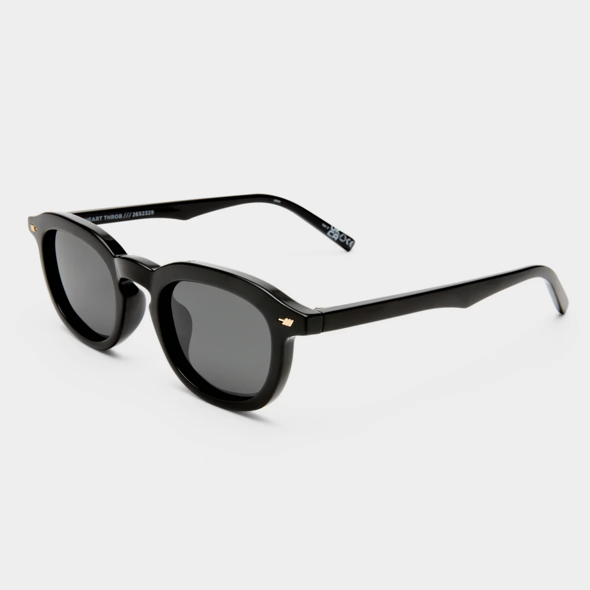 Le Specs Womens Heart Throb Sunglasses- Black
