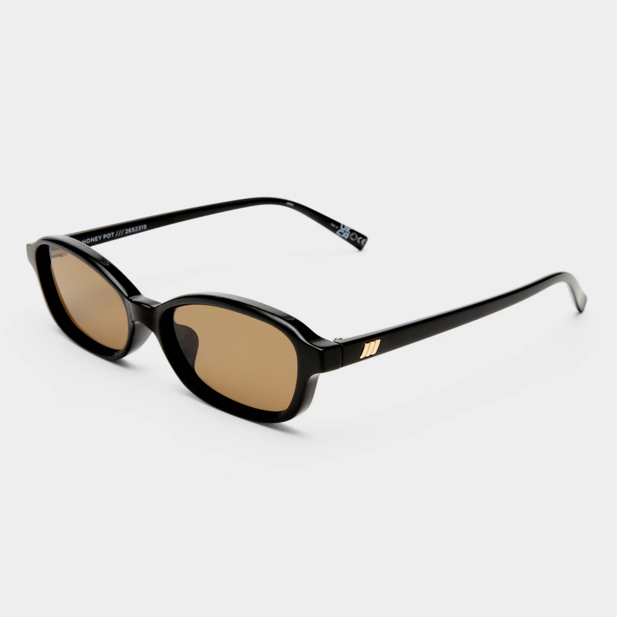 Le Specs Womens Honey Pot Sunglasses-Black