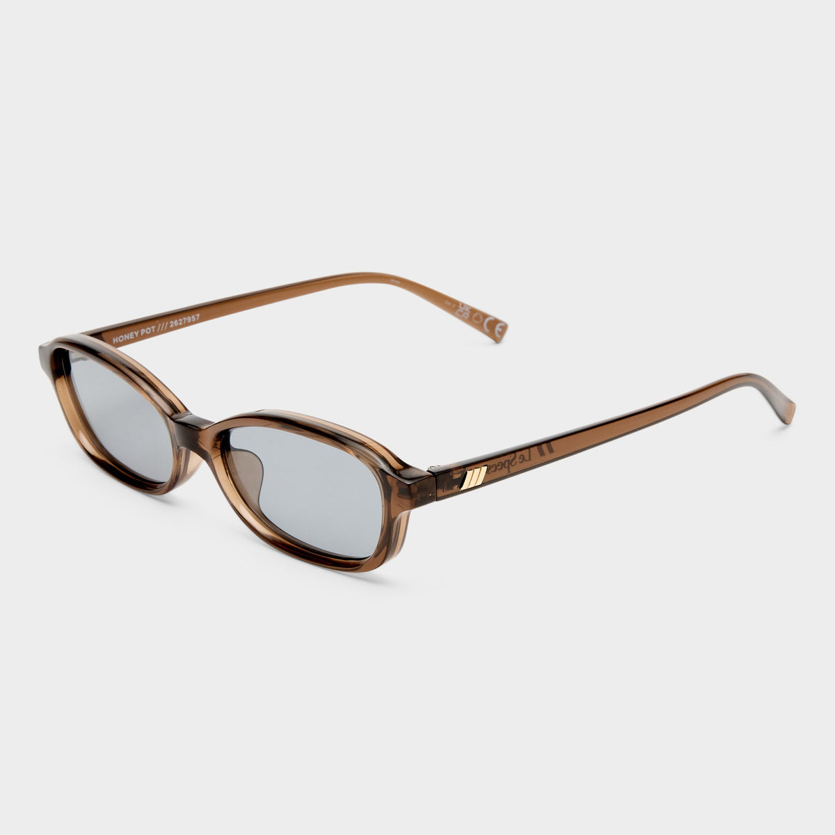 Le Specs Womens Honey Pot Sunglasses - Cocoa