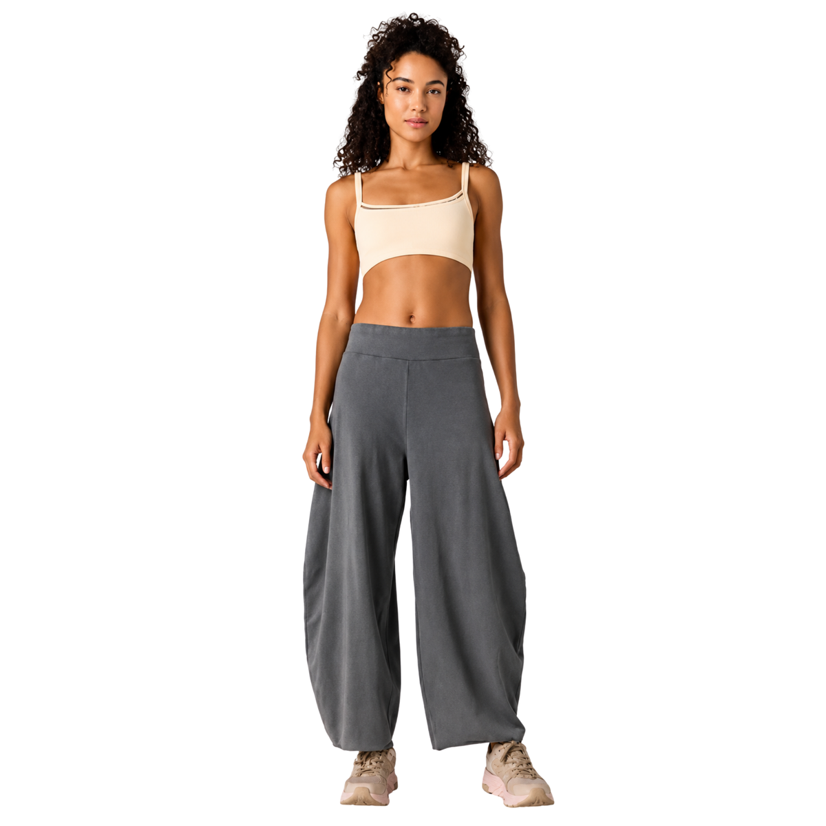Free People Womens Hot Shot Easy Pant-0010_Vintage Black