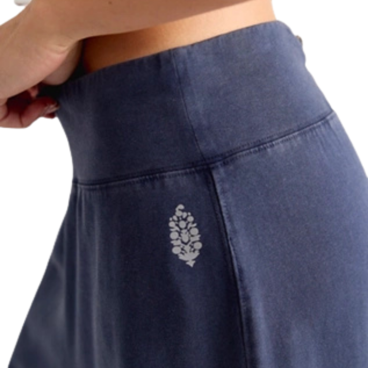 Free People Womens Hot Shot Easy Pant-4081_True Navy