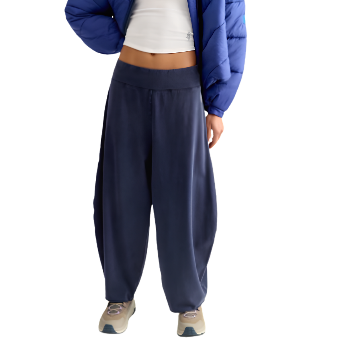 Free People Womens Hot Shot Easy Pant-4081_True Navy