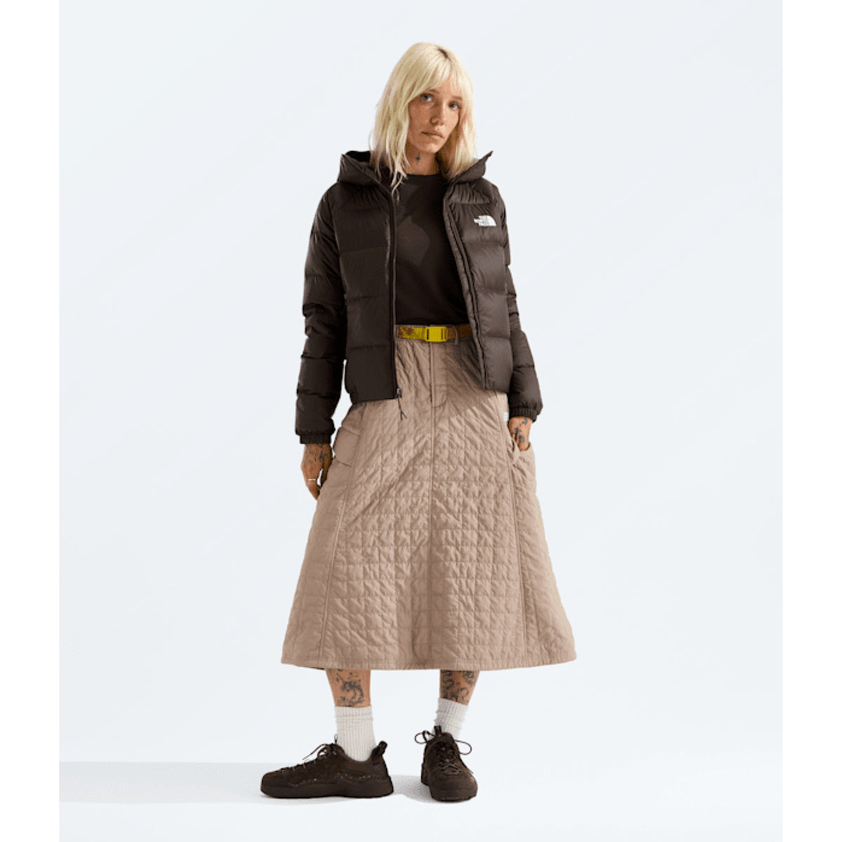 The North Face Womens Hydrenalite Down Hoodie - NMF_Dark Chestnut