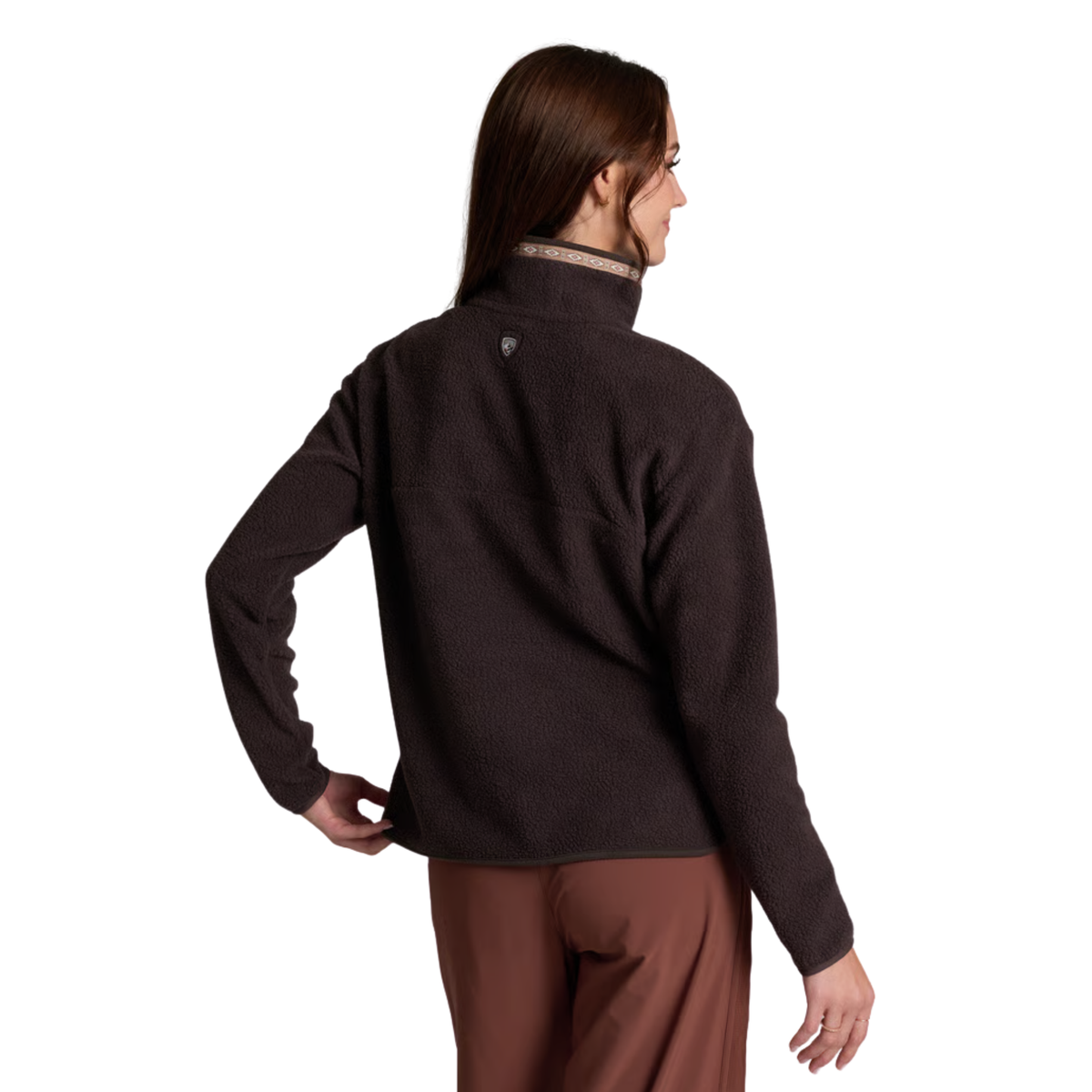 Kuhl Womens Hygge 1/2 Zip-French Roast