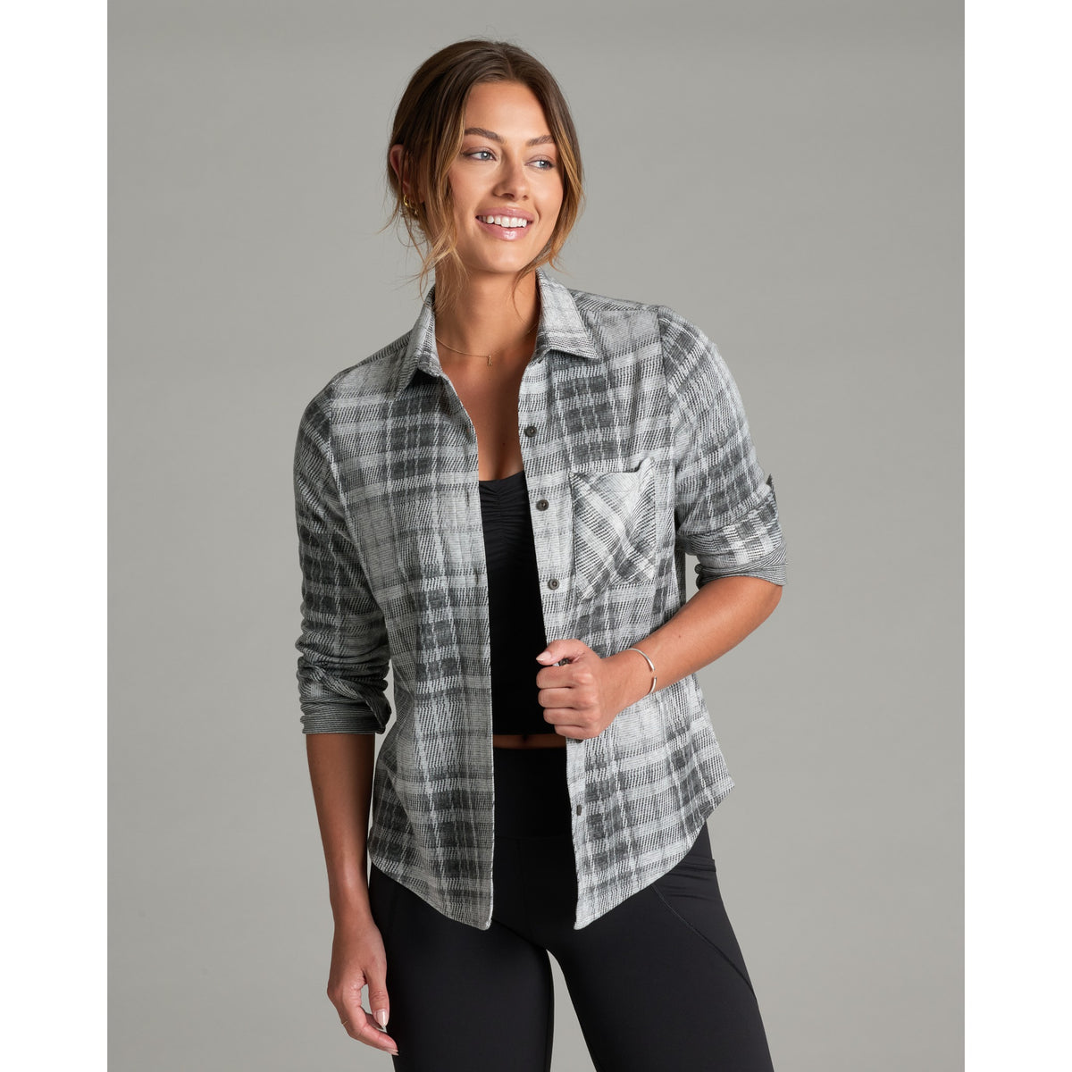 Kuhl Womens Innovatr Knit Flannel - Flint