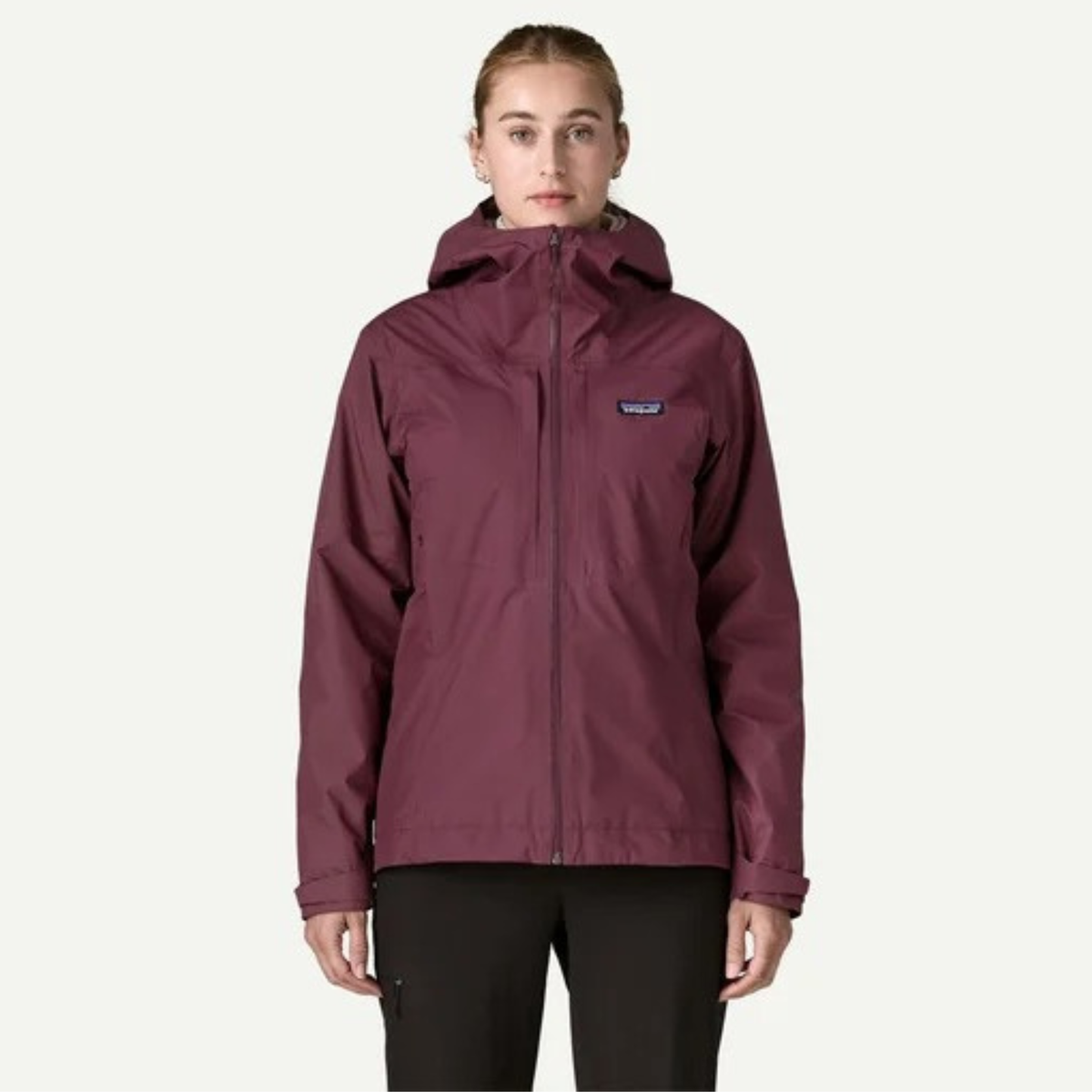 Patagonia Womens Insulated Boulder Fork Rain Jacket-Berry Fig