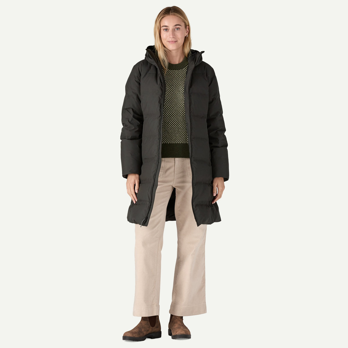 Patagonia Womens Jackson Glacier Parka - BLK_Black