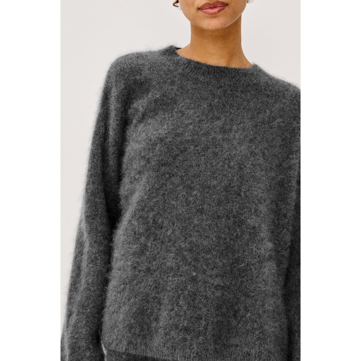 Rails Womens Joel Sweater in Charcoal - Charcoal