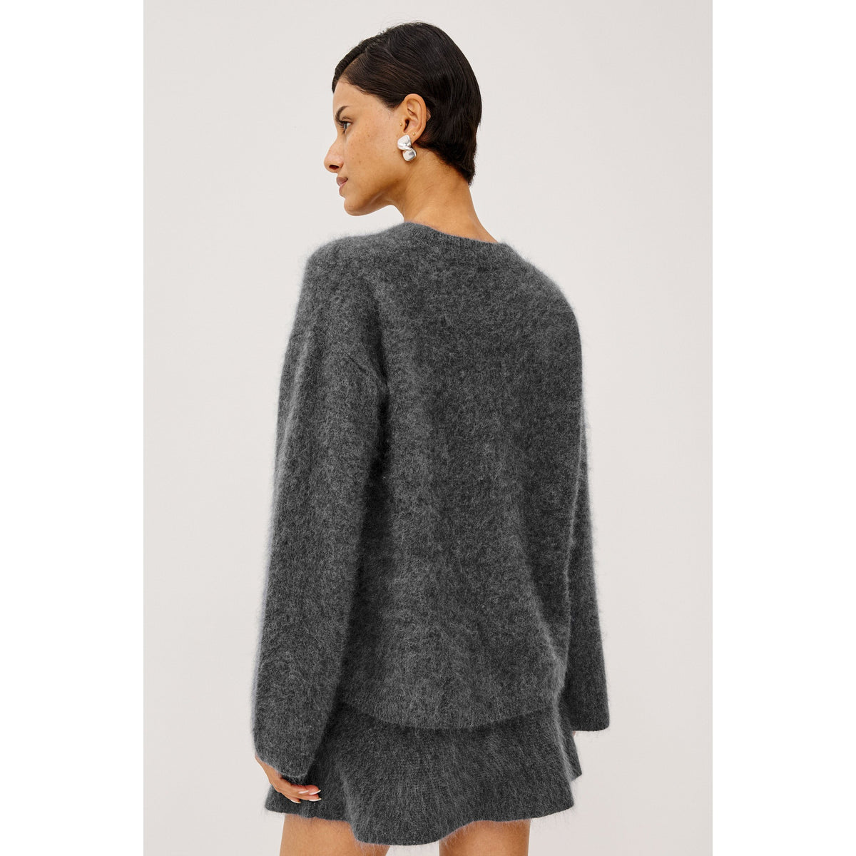 Rails Womens Joel Sweater in Charcoal - Charcoal