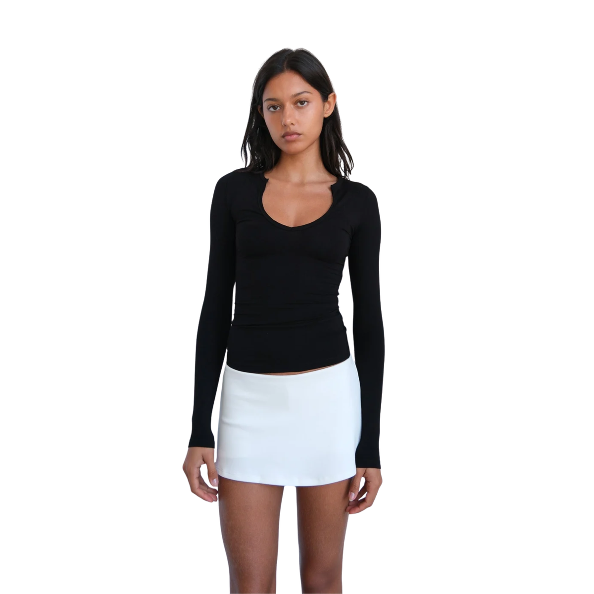 Geel Womens Jolene Top-Black