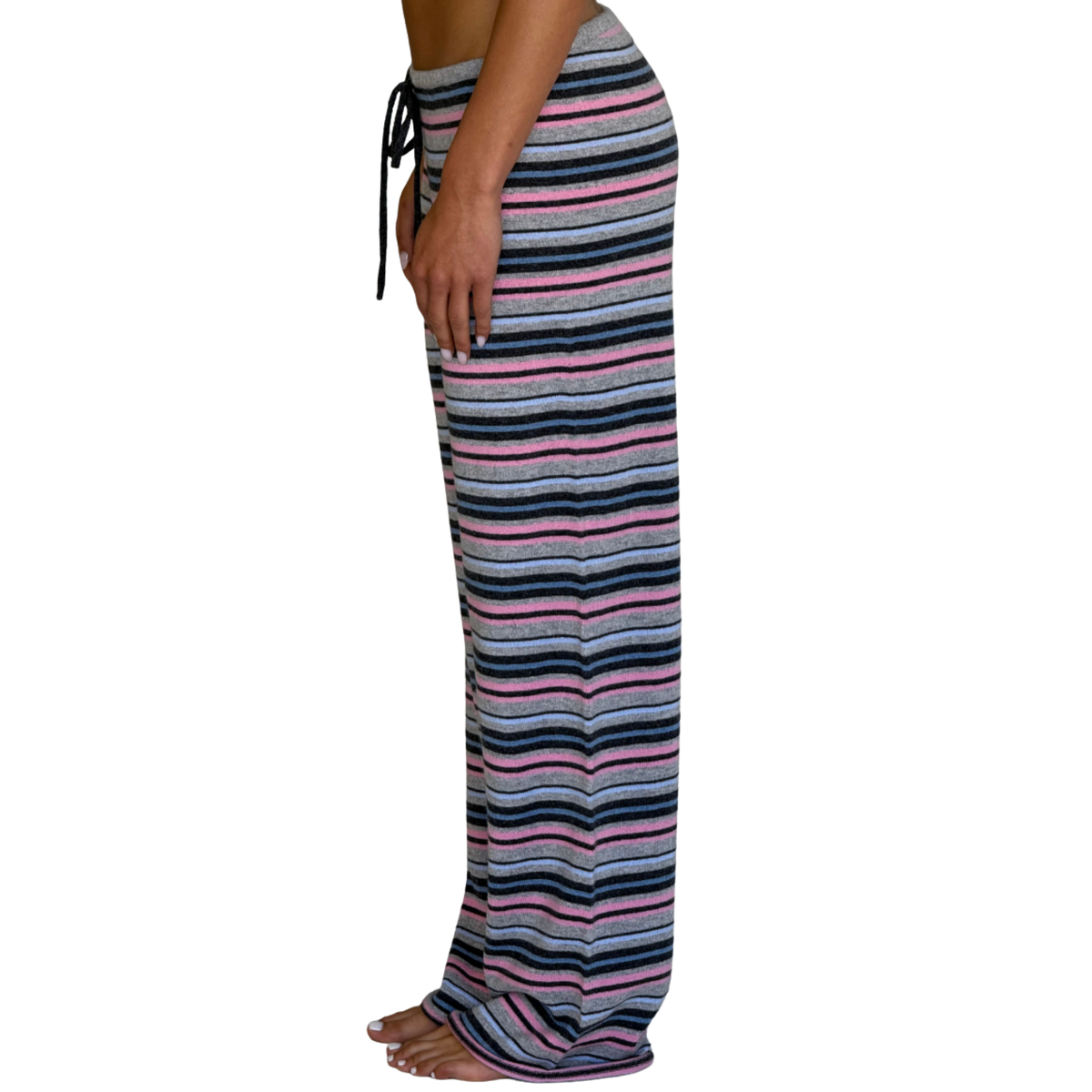 Frankies Bikinis Womens Jude Cashmere Pant-Rain Puddle